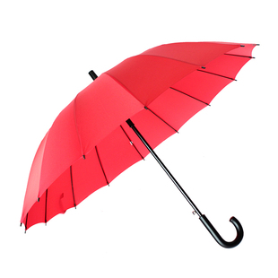 大红伞结婚长柄婚庆伞新娘伞全自动折叠伞舞蹈演出伞喜庆红色雨伞