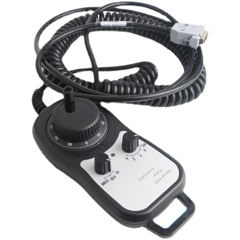 雕刻机加工中心有线手轮手脉维电子手柄宏宝元新代手摇脉冲发器