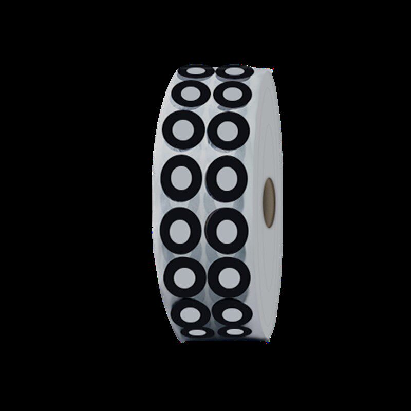 三维扫描仪标志点,专业抄数机标记点,哑光黑圆点  299元/100米