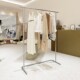 店挂衣架银色中岛童装 服装 专用衣架 店货架展示架不锈钢落地式 女装
