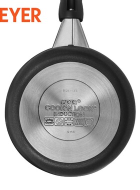 MEYER美亚辅食锅 不粘奶锅18cm煮面锅家用多功能煎煮电磁炉锅汤锅