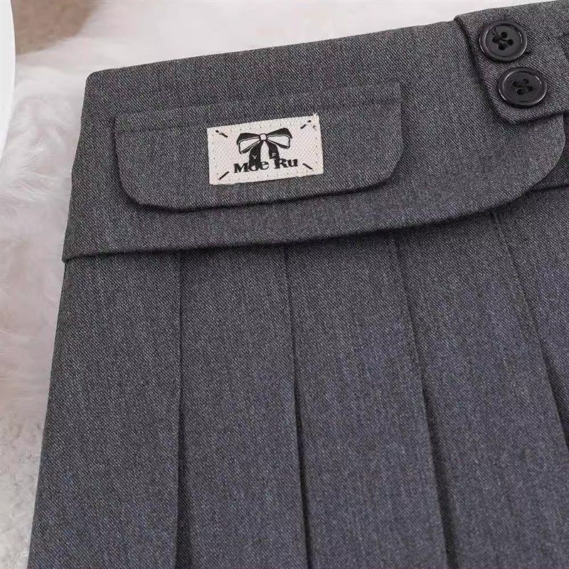 女童半身裙2024秋季新款黑色短裙子jk学院风女孩百搭儿童百褶裙子,童装/婴儿装/亲子装,半身裙,淘宝优惠券,粉丝福利购,淘宝优惠卷