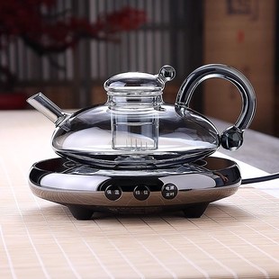 电陶炉煮茶玻璃烧水壶茶具泡茶壶耐高温玻璃煮茶壶小型围炉煮茶器