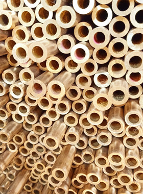 65空心黄铜管H59铜套管薄厚壁圆铜管H62精密切割毛细管0.8150mm