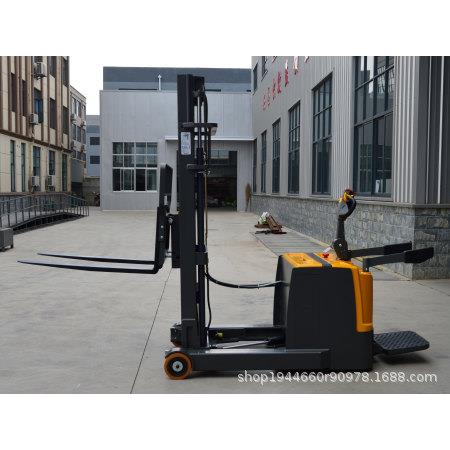 攀高前移式电动叉车2吨全自动液压无腿电动堆高车1吨小型升高装卸