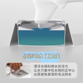 狗狗喝水碗不湿嘴大容量宠物饮水器防打翻悬浮碗喝水器猫咪喂水盆