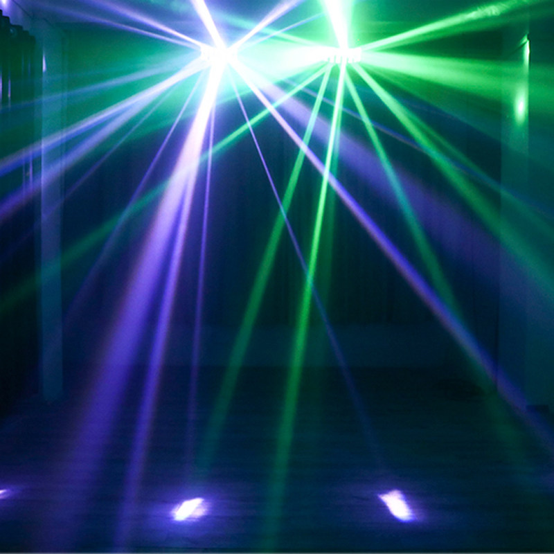 动感单车室健身房氛围光束灯清吧音乐餐厅a1爆闪KTV智能灯光系统