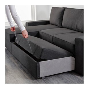 定制北欧维拉桑沙发床带贵妃椅套两人加贵妃床套全包沙发罩工厂店