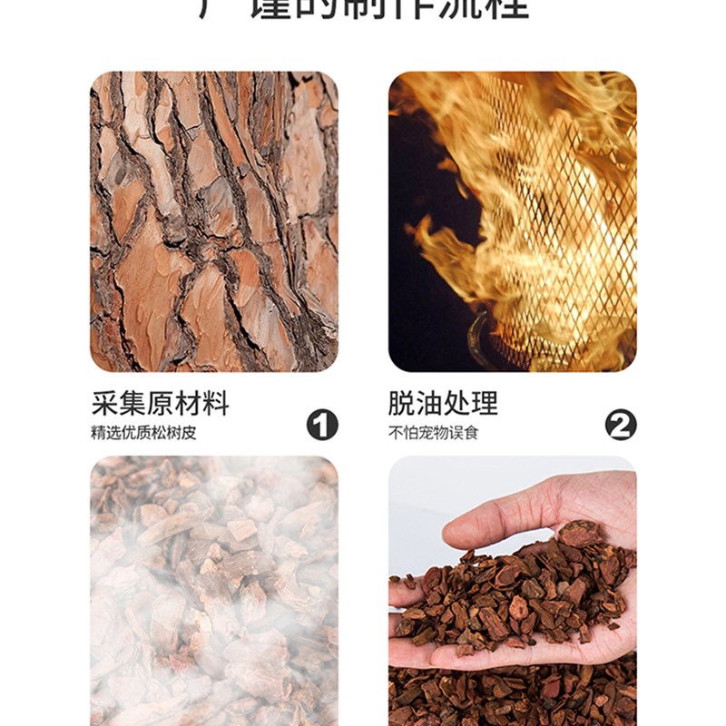 爬宠保湿垫材颗粒爬虫饲养箱黄缘陆龟蜥蜴蛇守宫造景爬虫松木树皮