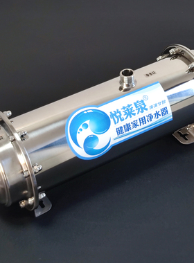 不锈钢净水器家用直饮商用奶茶店制冰机厨房自来水前置过滤800升