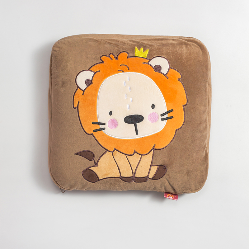 折叠抱枕被子两用大号车载办公室午睡毯可收纳靠枕毛毯子二合一