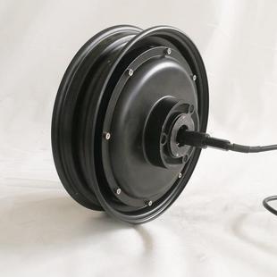 10*3.0单边轴电摩电机轮毂电机电动车碟刹电机1000W3.0-10轮胎