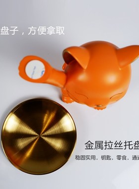 客厅玄关招财猫收纳摆件钥匙摆放台桌面酒柜办公室装饰品乔迁礼物