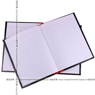 A5 黑色封面笔记本 195*150mm黑面抄 40页记事本 80页硬面会议本