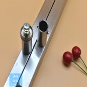 玻璃大门拉手 不锈钢拉丝304方管把手 防盗门木门推拉有框门拉手