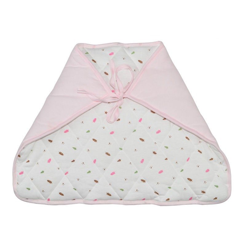 婴儿抱裙屁帘子秋冬加厚款纯棉宝宝围裙新生儿围腰围屁股抱被披风