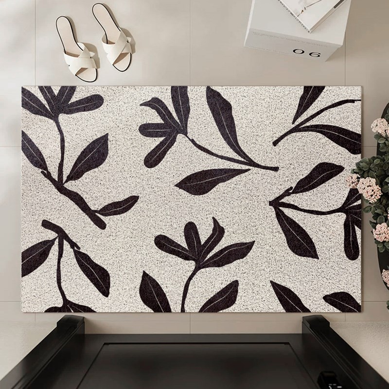 欧法式入户地垫门口丝圈脚垫玄关进门家用耐磨垫子大门外防滑地毯