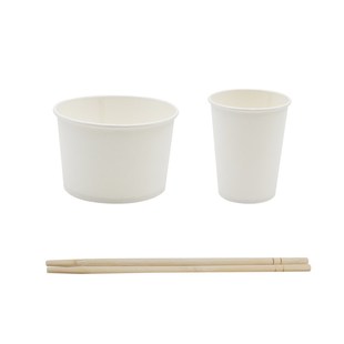 家庭聚餐包一次性碗筷杯子餐具套装 烧烤 家用汤碗加厚野餐组合装