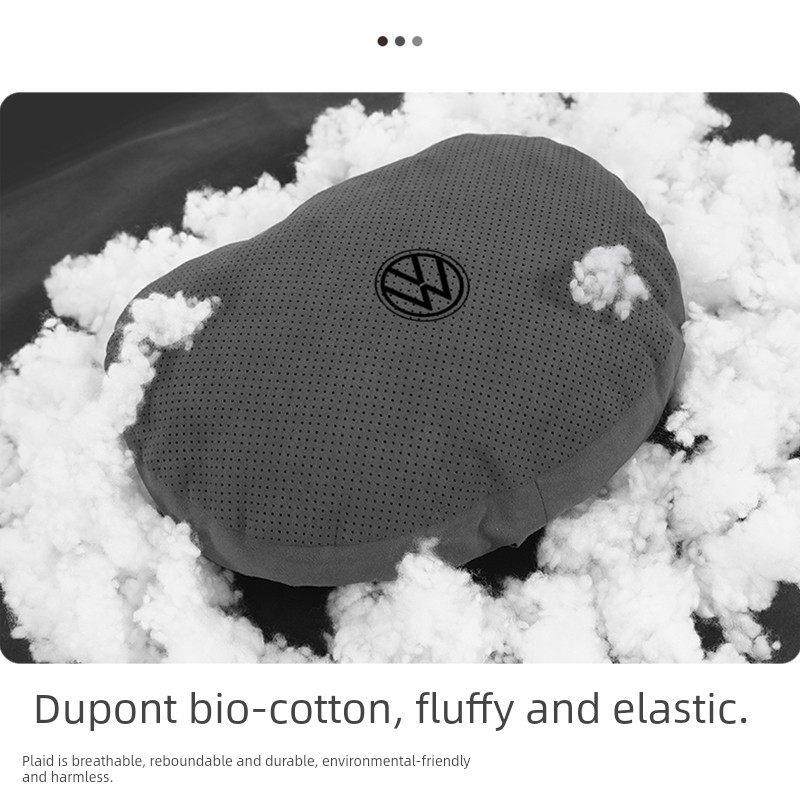 适用于大众帕萨特迈腾揽巡途观L途昂X探岳汽车头枕护颈枕腰靠套装