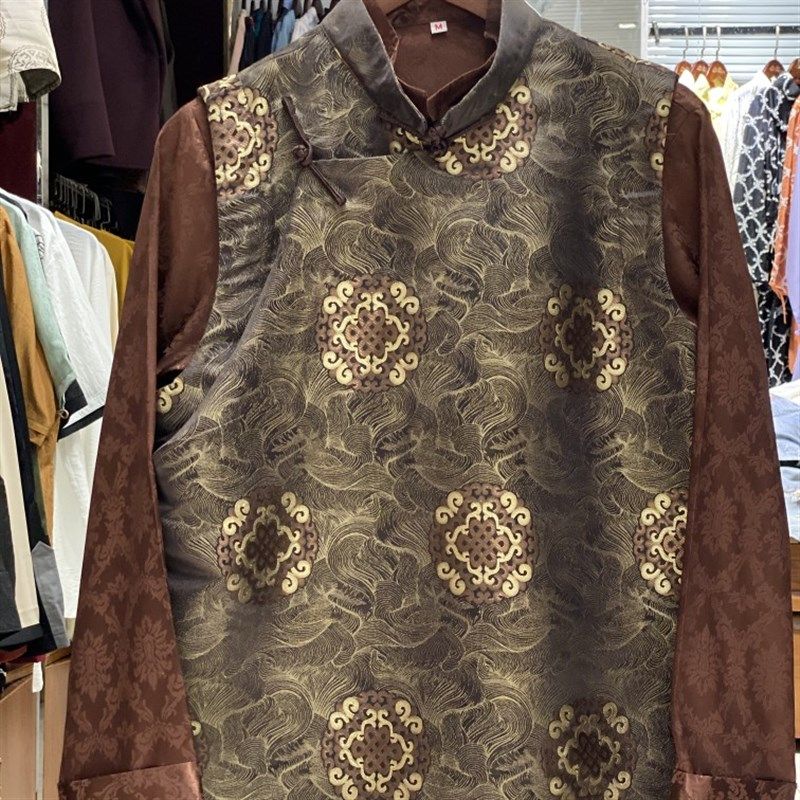 男装马甲夏装藏装上衣藏装甲甲藏服挂挂2023新款藏式佳佳衬衣新中,男装,常规马甲,淘宝优惠券,粉丝福利购,淘宝优惠卷