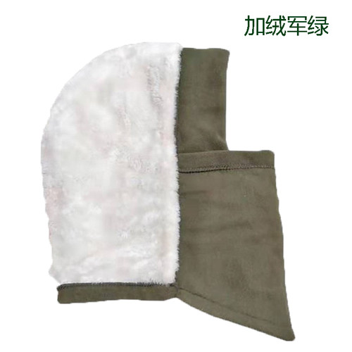 电动机车头套面罩冬季保暖头罩防风骑行护脸帽子加绒加厚护脸冬