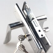 小50房门锁室内门锁卧室门锁压把锁把手木门锁长方面板锁具160mm