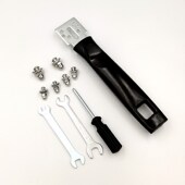 通用锅把炒锅把手加厚防烫手柄单孔锅把手配件炒菜锅柄电磁炉锅具