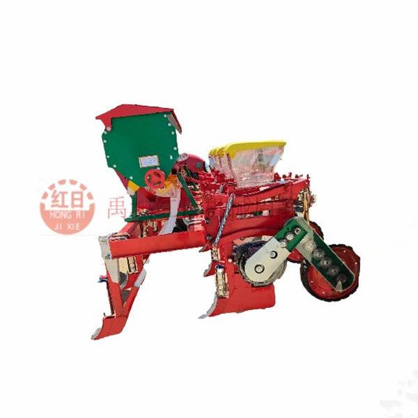 拖拉机悬挂玉米播种机蔬菜播种机悬浮式免耕齿轮传动大豆播种