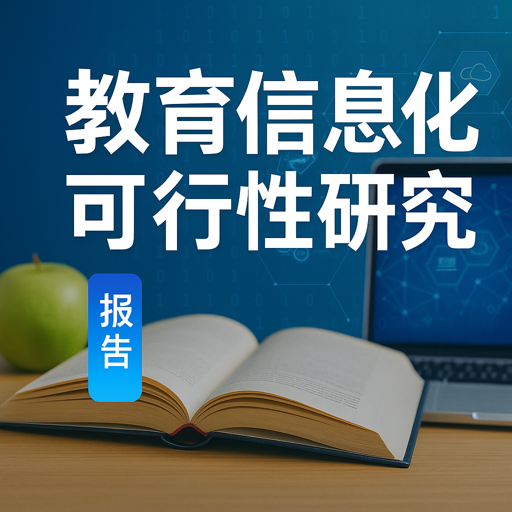 教育信息化可行性研究报告方案企划案计划书可研报告编制