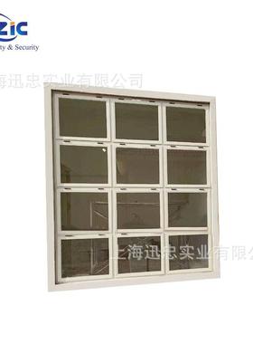 20kpa轻质泄爆窗厂家化工钢质泄压窗发电厂中控室铝合金泄压门窗