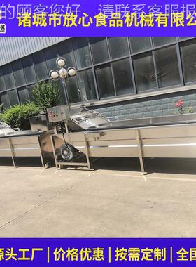 多功能气清洗机 叶类蔬 洗菜清洗机生产厂家XVT蔬菜泡清机厂家