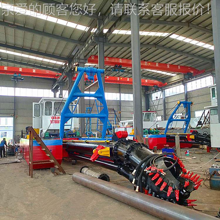 电动式清械淤YSJX200船港口河道湖泊疏挖泥清淤船  抽沙采泥浚机