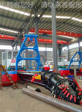 电动式清械淤YSJX200船港口河道湖泊疏挖泥清淤船  抽沙采泥浚机