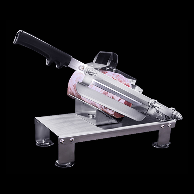 家用羊肉卷切片机手动小型肥牛烤肉冻肉刨肉机蔬菜切片切块刀包邮