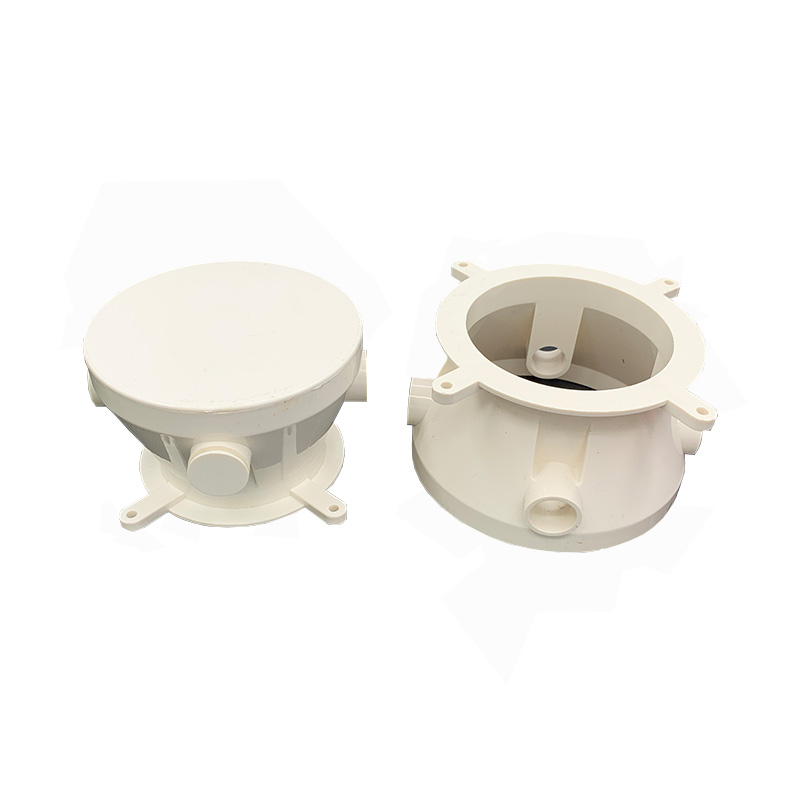 筒灯预埋底盒PVC嵌入式射灯暗盒80LED灯头盒95吊顶暗装灯桶底盒