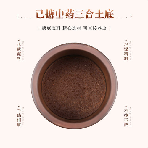 蛐蛐罐蟋蟀罐养罐盆宁阳虫用具品手工拉坯山东黄河澄浆泥精制包邮