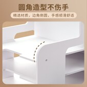 办公室文件架桌面书架多层文件框文件夹办公桌收纳盒置物架a4纸整