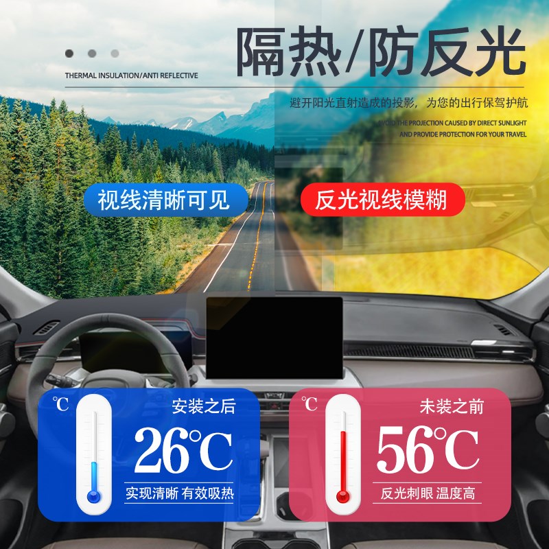 广汽传祺GS4MAX仪表台防晒避光垫中控遮阳防滑汽车用品装饰GS4前.