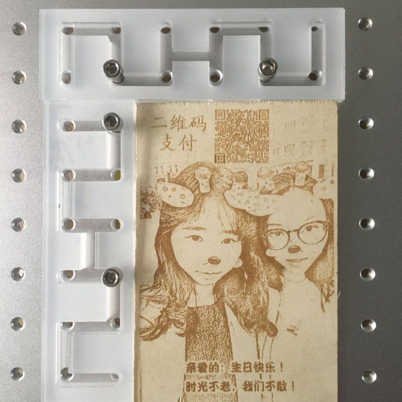 激光打标定位工装靠山气动机平台直角固定夹具镭雕机打标微调治具,办公设备/耗材/相关服务,打码机,淘宝优惠券,粉丝福利购,淘宝优惠卷
