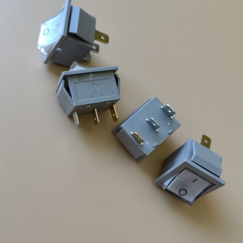 电锅灰色大开关防爆船形按钮,电子元器件市场,船形开关,淘宝优惠券,粉丝福利购,淘宝优惠卷