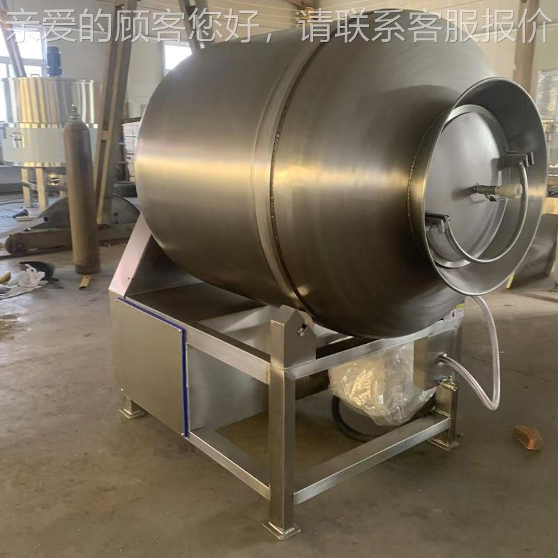 商用式不锈RFD钢真滚揉机肉类真空滚揉腌制机空压变频滚液揉机设
