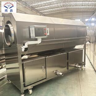 槽滚筒清机 水果蔬辣椒全菜自动滚筒单洗大功ZUX率清洗机设备