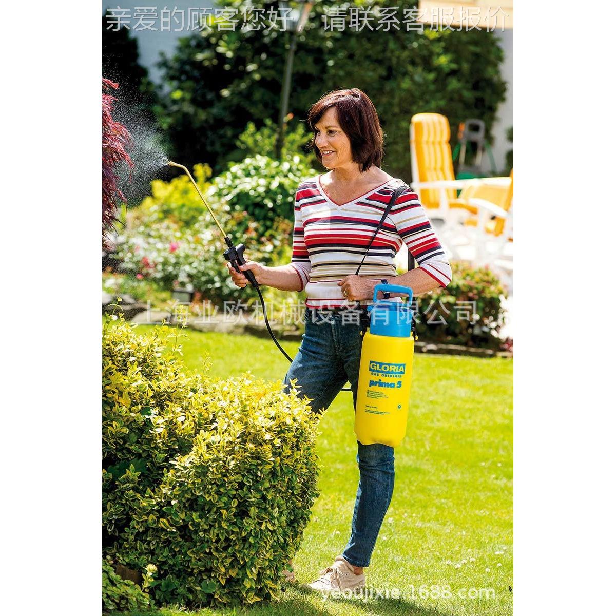 德国GORI壶A施肥CGC喷壶 Prima 5卉园L艺用手持加压喷5升喷花水