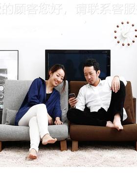 懒29042人沙发小叠人靠背折阳台卧室矮日式榻榻米休单闲可睡可躺