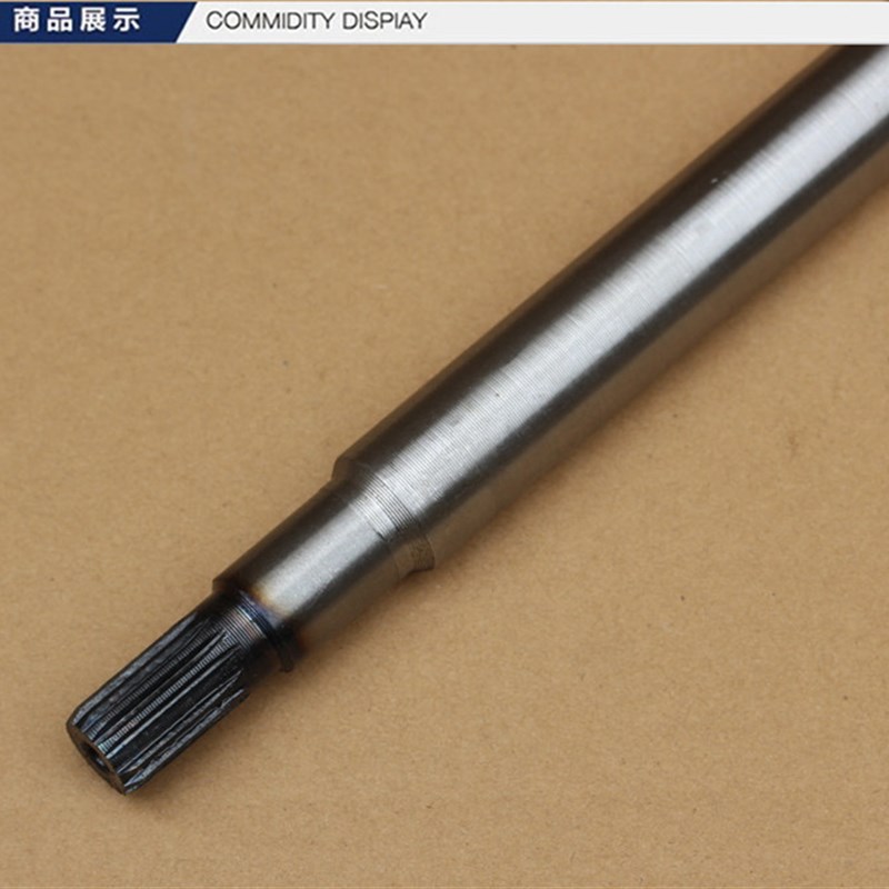 电动三轮车半轴18齿6205轴承10cm轴头米键半轴三轮车后桥原装半轴