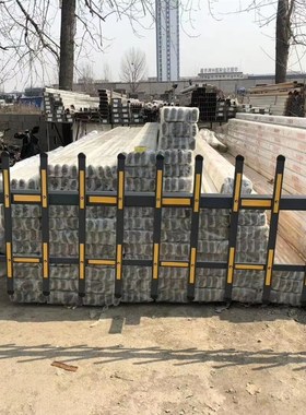 安快海康栅栏杆安快栅栏杆加厚胶条栅栏灰色栅栏杆