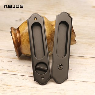 九固移门扣手嵌入式 面暗拉手厂家直供机箱橱柜门方形款