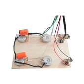 老郝拾音器线路贝斯自由调节放大线路切单电路总成电吉他