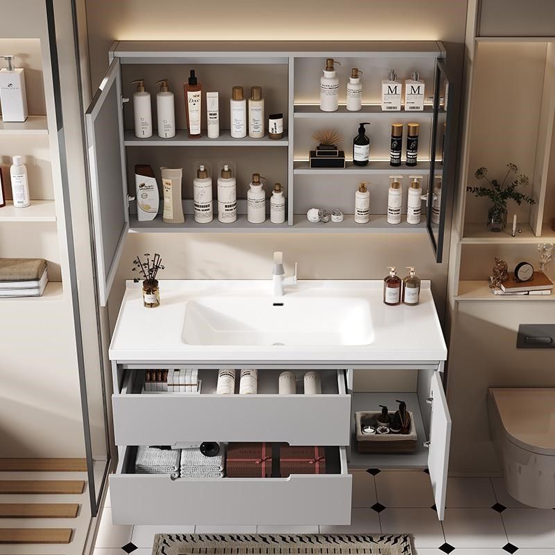 橡木烤漆浴室柜陶瓷一体洗脸洗手盆小户型洗漱台柜,家装主材,浴室柜组合,淘宝优惠券,粉丝福利购,淘宝优惠卷