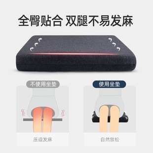 座垫办公室久坐乳胶坐垫夏季 家用透气学生椅垫地上椅子屁股垫